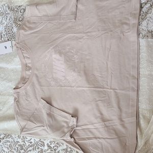 Nike XXL Cropped Print Tee - Pit 28.5" ; Length 22"